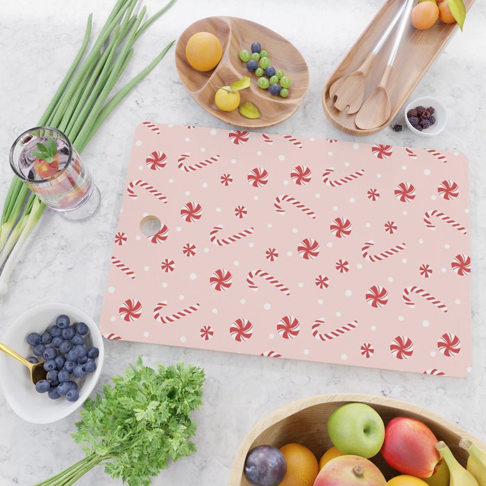 Peppermint Christmas Cutting Board Gallery Image 2