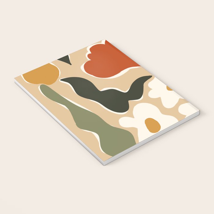 RETRO BOLD flowers  Notebook Gallery Image 3