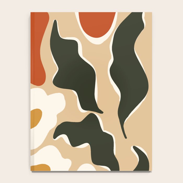 RETRO BOLD flowers  Notebook Gallery Image 4