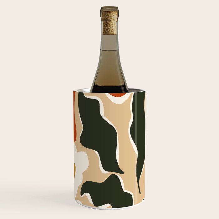 RETRO BOLD flowers  Wine Chiller Gallery Image 3