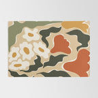 RETRO BOLD flowers  Rug Gallery Image 2