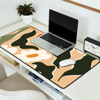 RETRO BOLD flowers  Desk Mat Gallery Image 2
