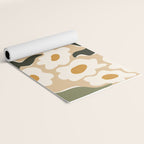 RETRO BOLD flowers  Yoga Mat Gallery Image 2