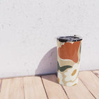 RETRO BOLD flowers  Travel Mug Gallery Image 4