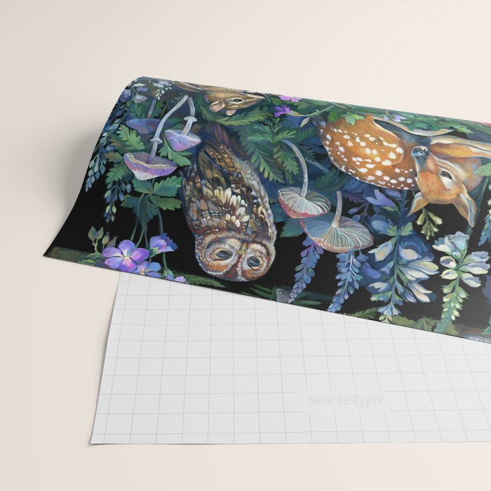 Enchanted Forest Wrapping Paper Gallery Image 2