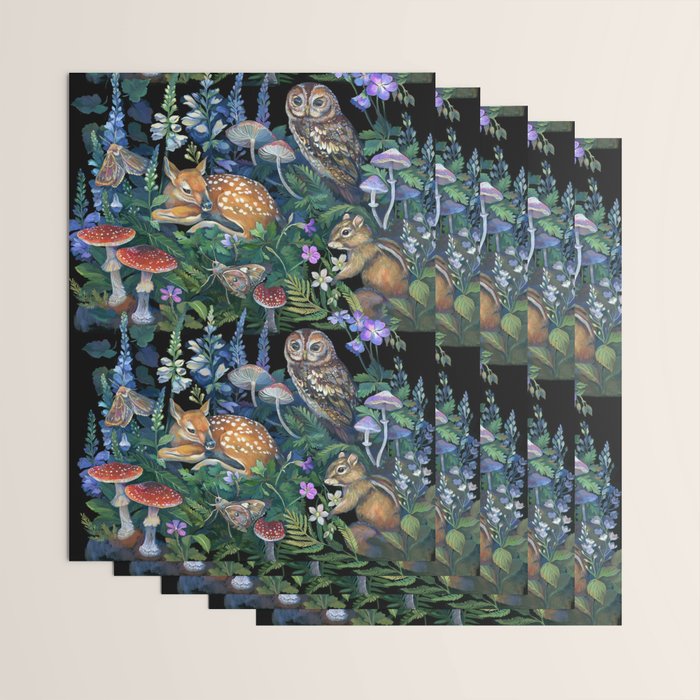Enchanted Forest Wrapping Paper Gallery Image 3