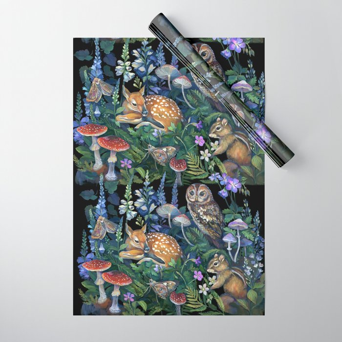 Enchanted Forest Wrapping Paper Gallery Image 1