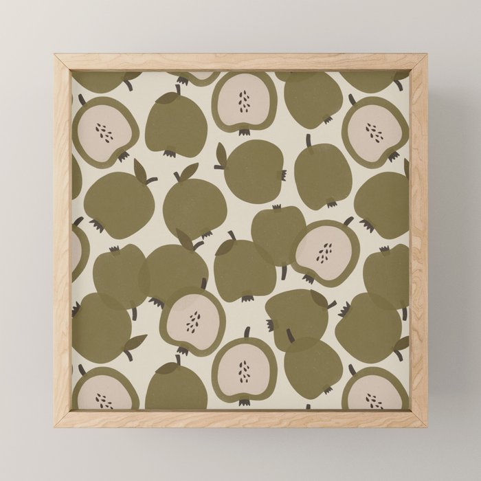 Apple Bowl Mini Art Print Gallery Image 1