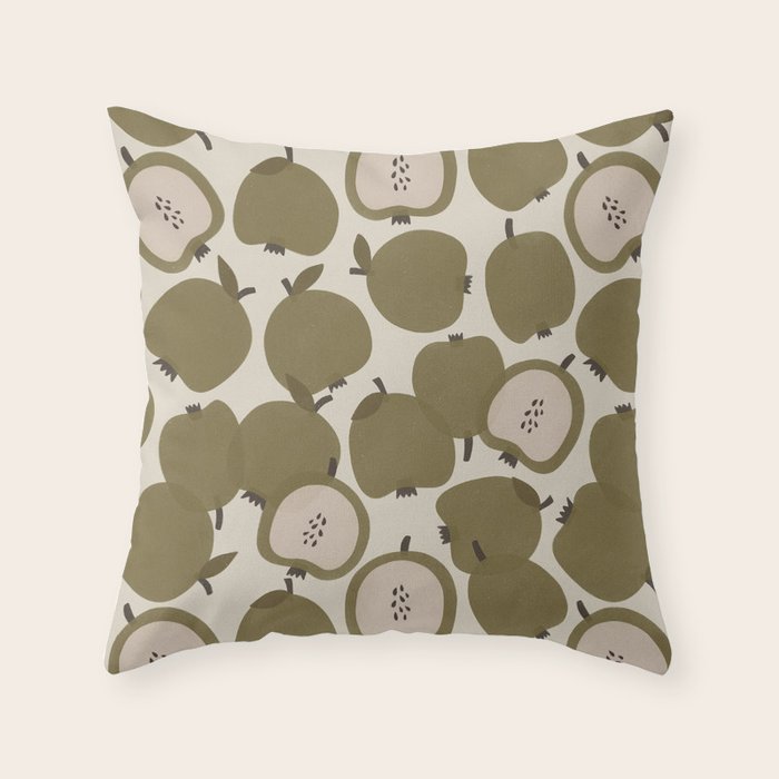 Apple Bowl Throw Pillow Gallery Image 6