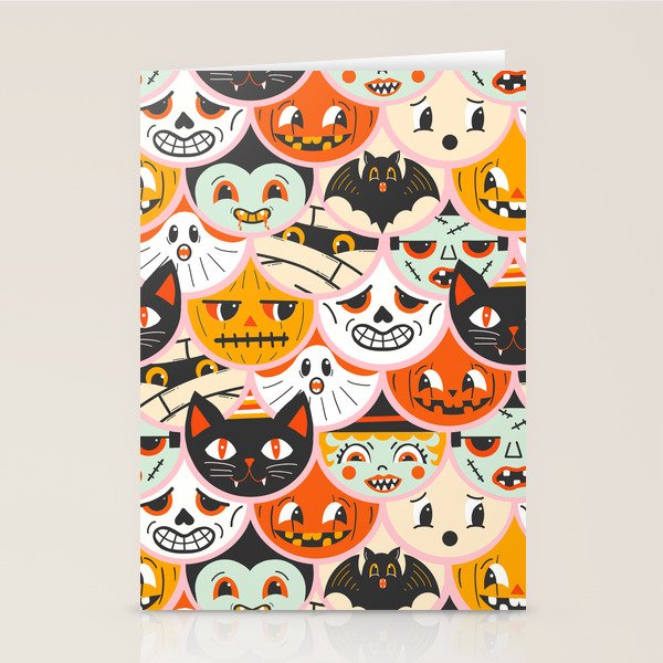 Monster Mash-Up Stationery Card Gallery Image 2