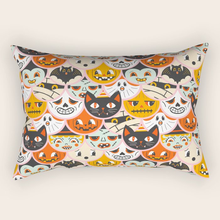 Monster Mash-Up Rectangular Pillow Gallery Image 1