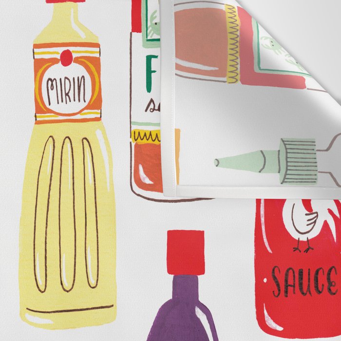 Asian Seasonings Wall Tapestry Gallery Image 3