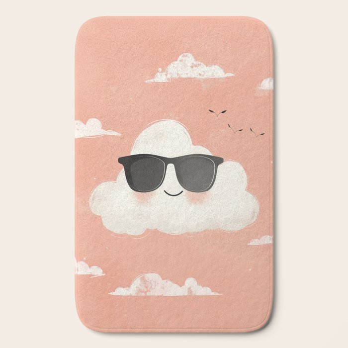 Too Cool to Rain Bath Mat Gallery Image 2