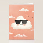 Too Cool to Rain Stationery Card Gallery Image 2