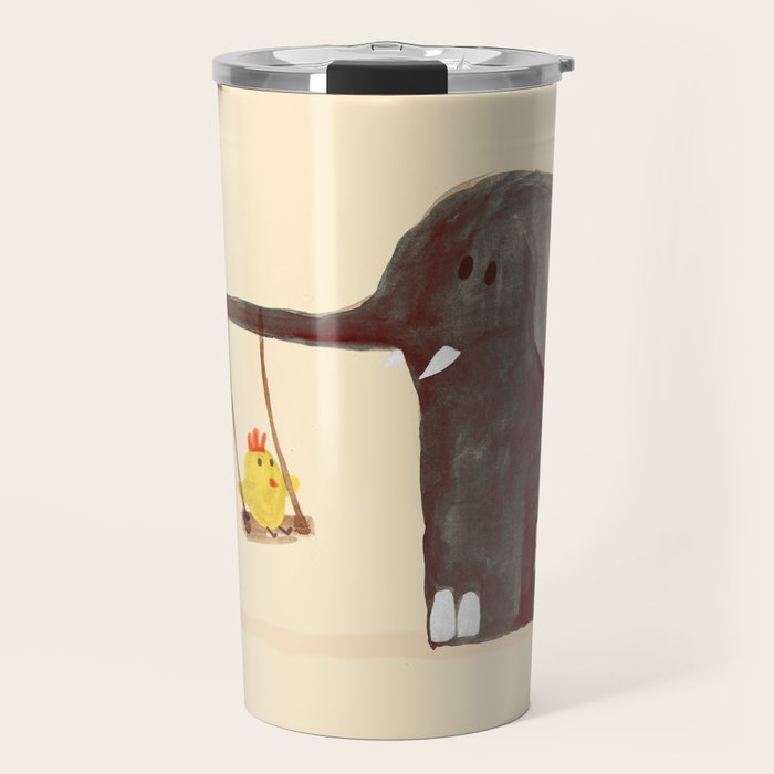 Elephant Swing Travel Mug Gallery Image 1