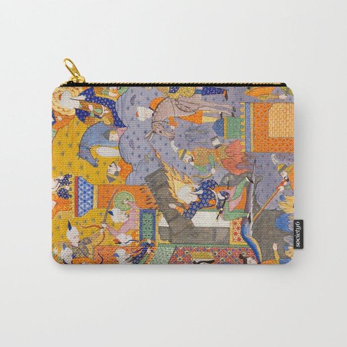 Fighting at the gates of Khaybar Islamic Antique Art  Carry All Pouch Gallery Image 1