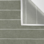 farmhouse stripes - olive green Wall Tapestry Gallery Image 3