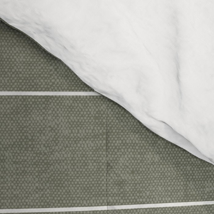 farmhouse stripes - olive green Comforter Gallery Image 4