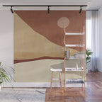 Minimal Art Landscape 10 Wall Mural Gallery Image 1