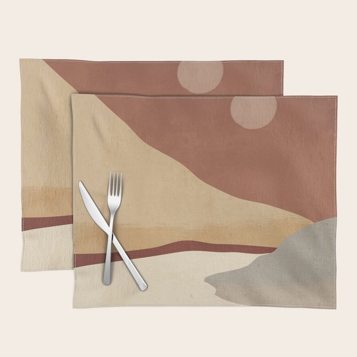 Minimal Art Landscape 10 Placemat Gallery Image 1