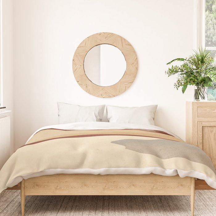 Minimal Art Landscape 10 Duvet Cover Gallery Image 3
