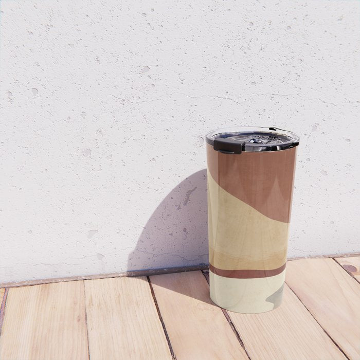 Minimal Art Landscape 10 Travel Mug Gallery Image 4