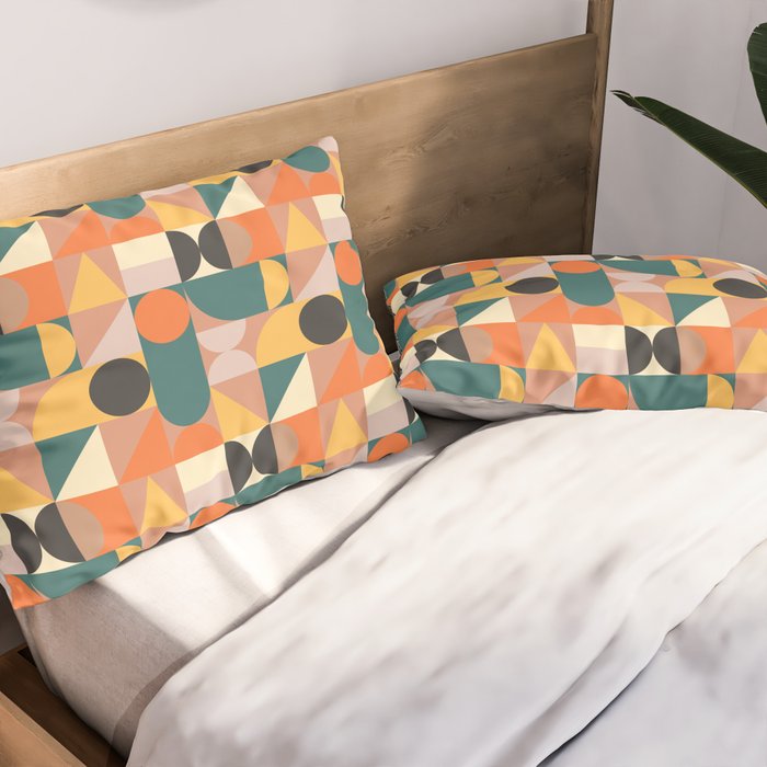 Mid Century 35 Pillow Sham Gallery Image 2