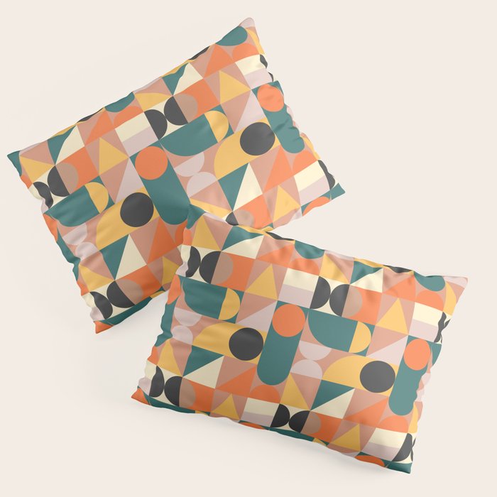 Mid Century 35 Pillow Sham Gallery Image 1