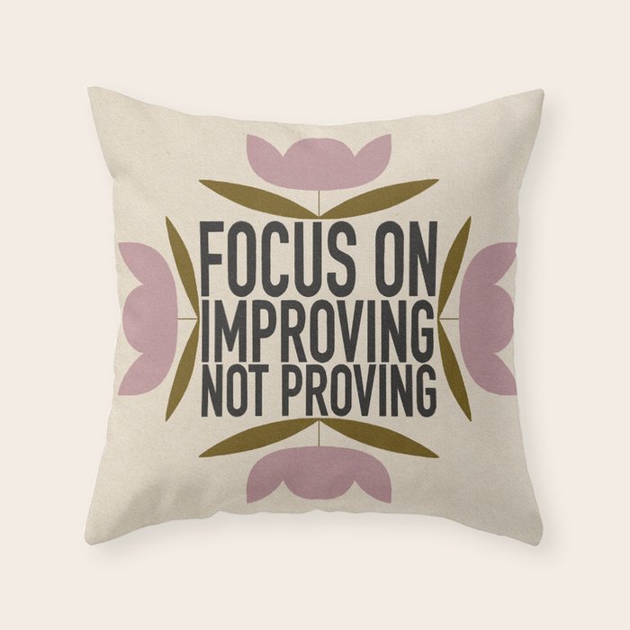 Focus Throw Pillow Gallery Image 1