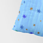 Celestial Star Twinkle in Blue Watercolor Pillow Sham Gallery Image 4