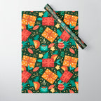Christmas presents pattern Wrapping Paper Gallery Image 1