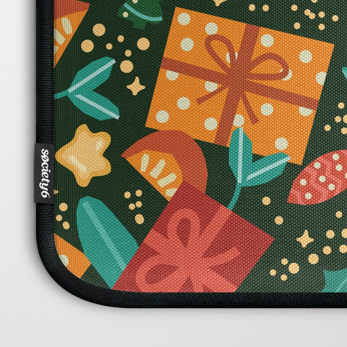 Christmas presents pattern Laptop Sleeve Gallery Image 3