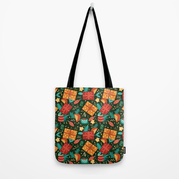 Christmas presents pattern Tote Bag Gallery Image 2