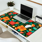 Christmas presents pattern Desk Mat Gallery Image 2