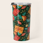 Christmas presents pattern Travel Mug Gallery Image 3