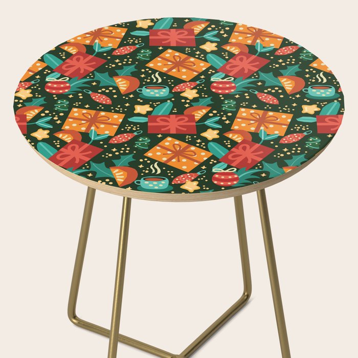 Christmas presents pattern Side Table Gallery Image 2