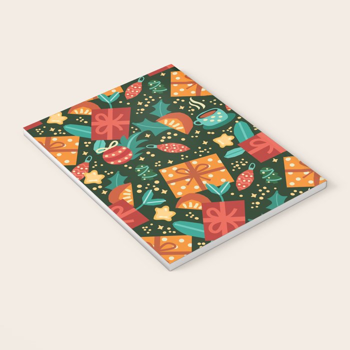 Christmas presents pattern Notebook Gallery Image 3