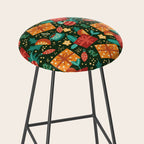Christmas presents pattern Stool Gallery Image 2