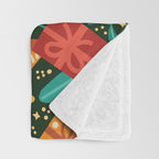 Christmas presents pattern Throw Blanket Gallery Image 3
