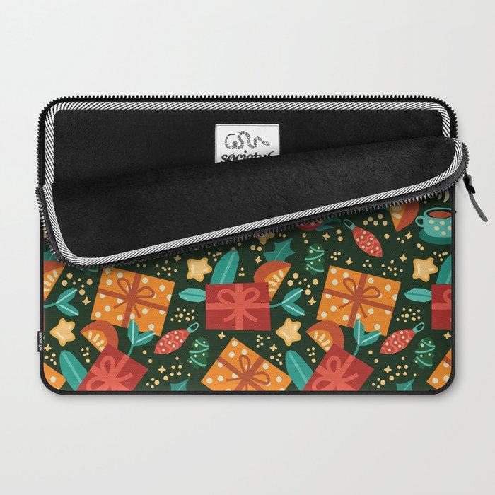 Christmas presents pattern Laptop Sleeve Gallery Image 2