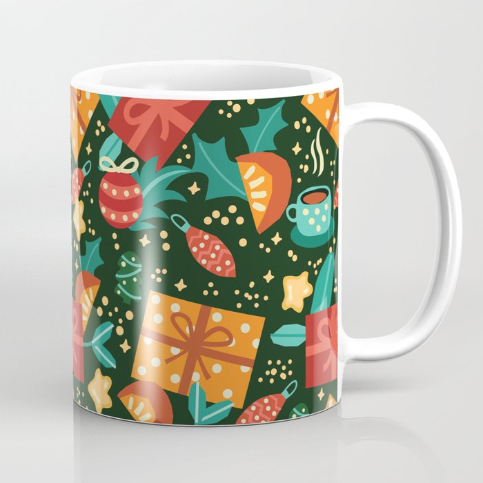 Christmas presents pattern Coffee Mug Gallery Image 1