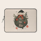 Festive Ho Ho Ho Bauble Laptop Sleeve Gallery Image 1