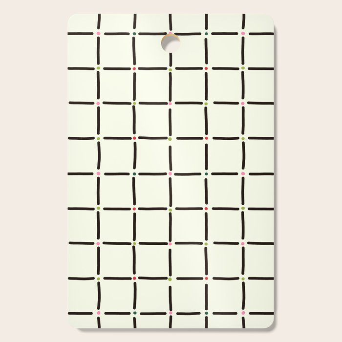 Confetti Grid Cutting Board Gallery Image 1