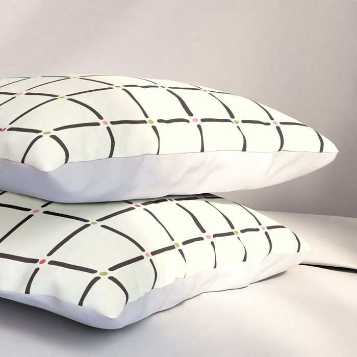 Confetti Grid Pillow Sham Gallery Image 3