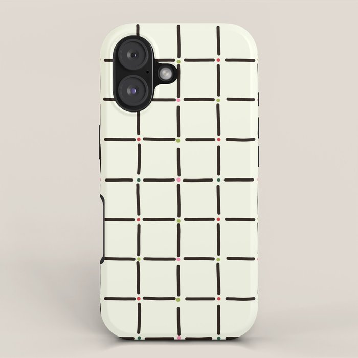 Confetti Grid iPhone Case Gallery Image 1