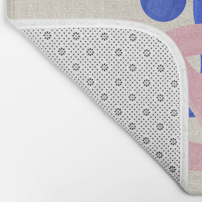 Pink Mountain Peak Bath Mat Gallery Image 2