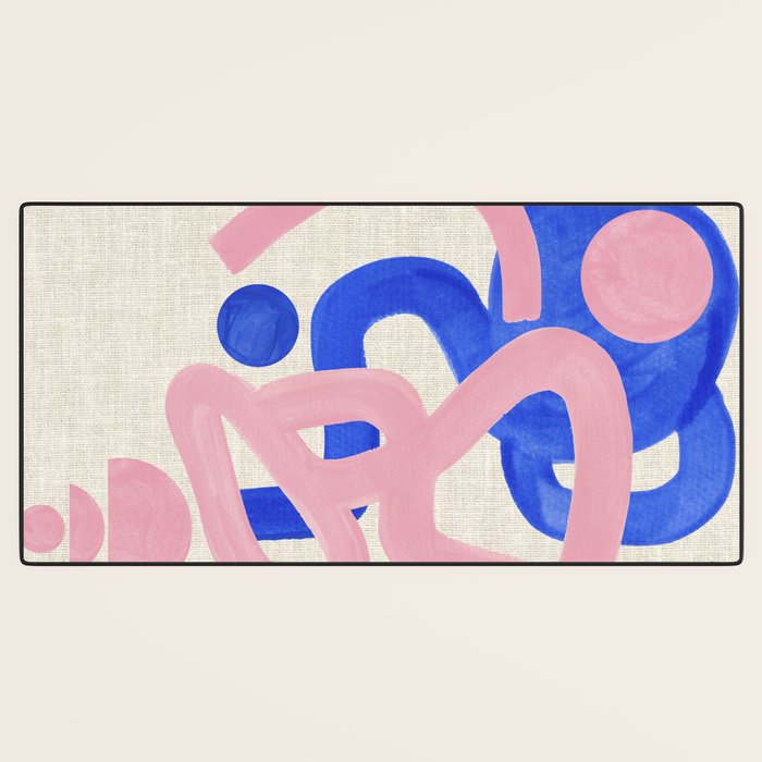 Pink Mountain Peak Desk Mat Gallery Image 3