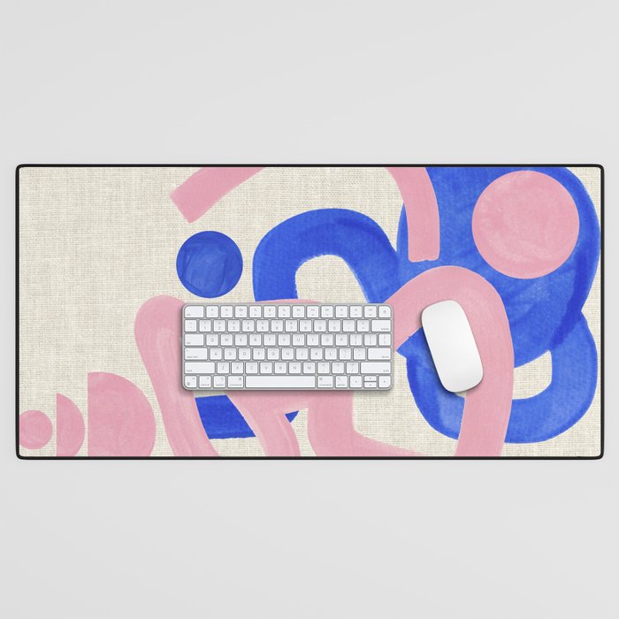 Pink Mountain Peak Desk Mat Gallery Image 1