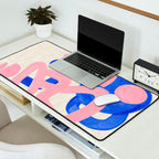 Pink Mountain Peak Desk Mat Gallery Image 2