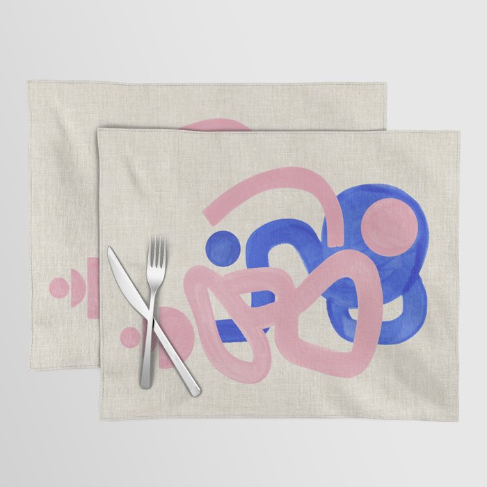 Pink Mountain Peak Placemat Gallery Image 1
